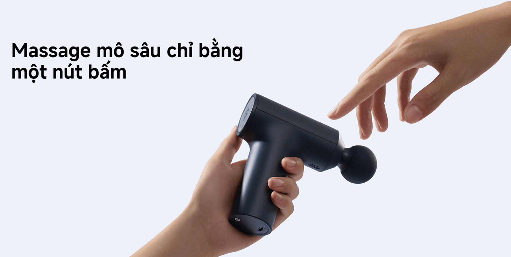 Sung massage cam tay Xiaomi Massage Gun Mini 2 bigmivn 2