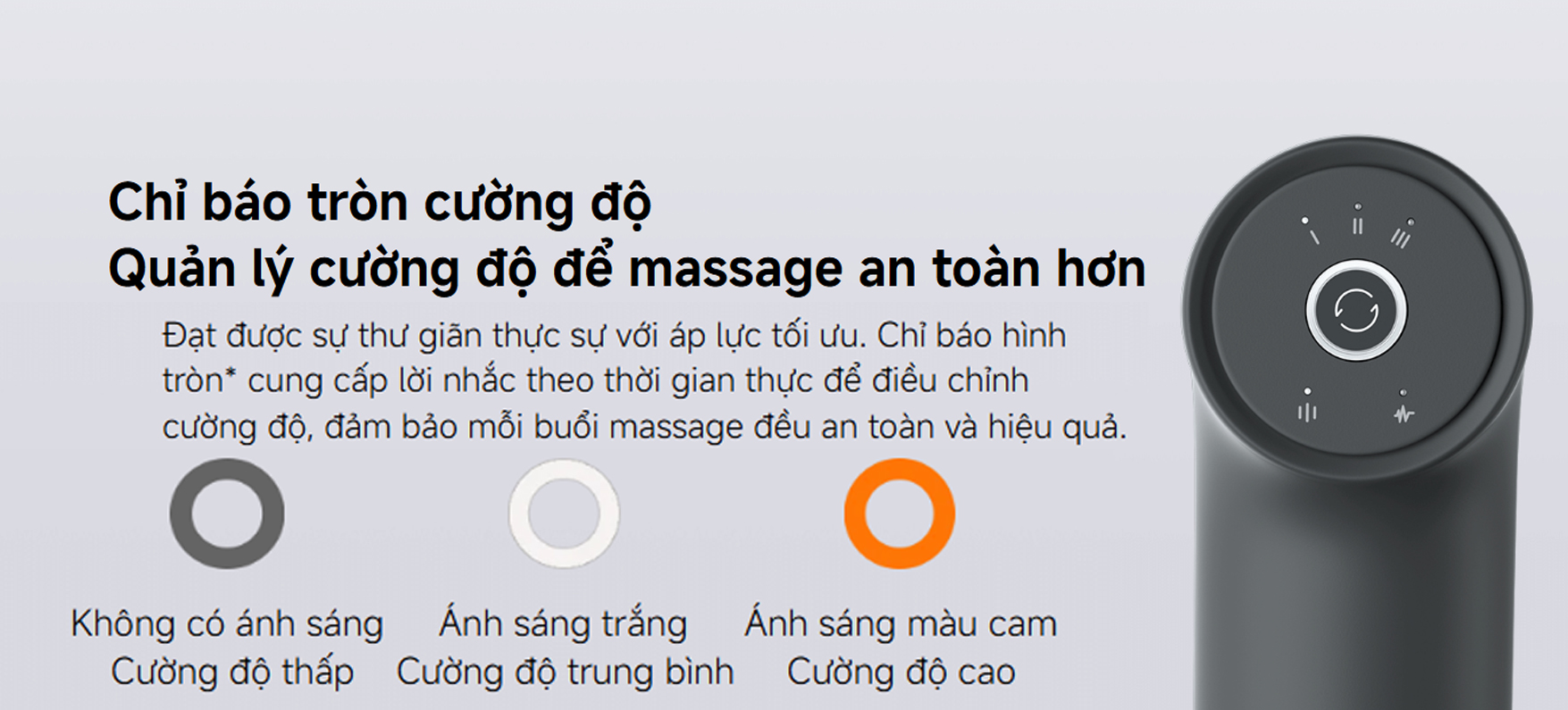 Sung massage cam tay Xiaomi Massage Gun Mini 2 bigmivn 6