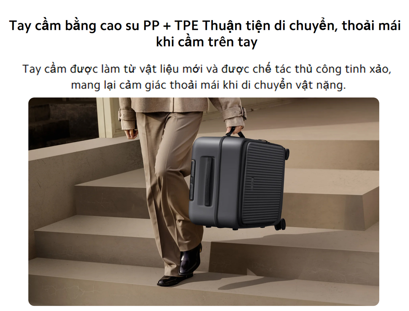 Vali Xiaomi Front Opening Luggage 20inch bigmivn 5