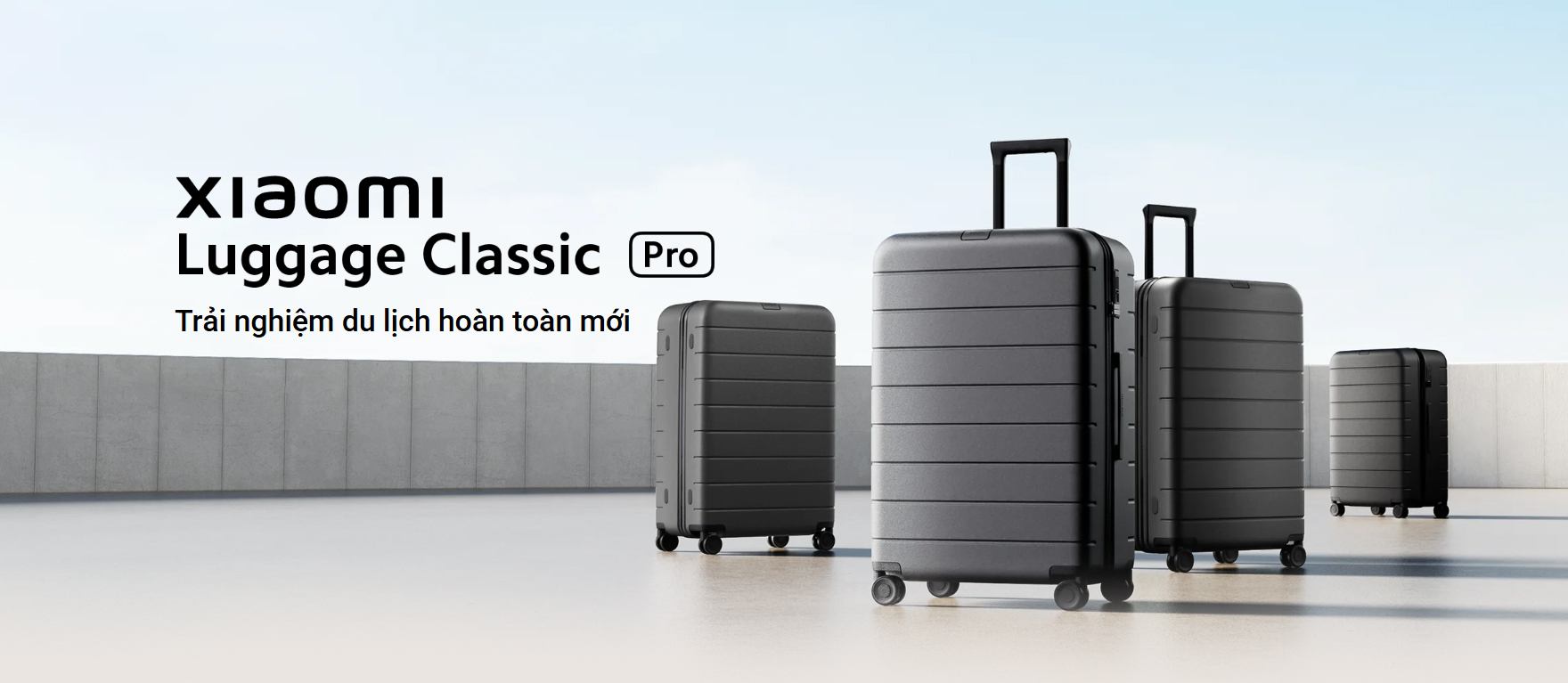 Vali Xiaomi Luggage Classic Pro 28 inch thoi trang sieu ben