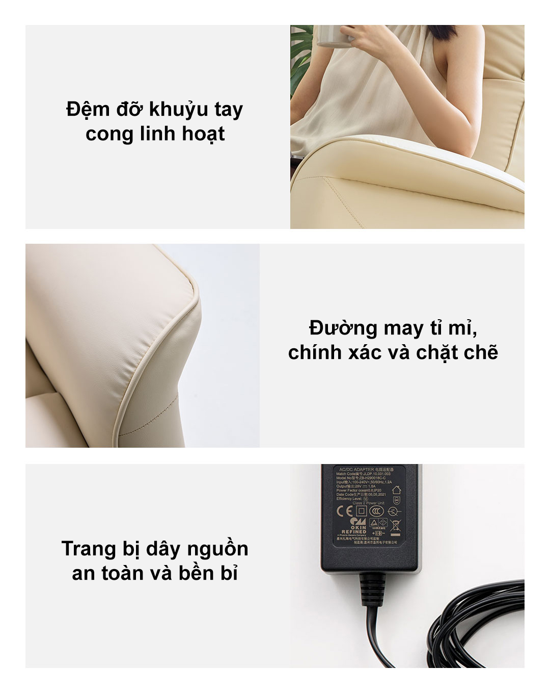 Ghe sofa dien da nang Xiaomi 8H B12 bigmivn 14