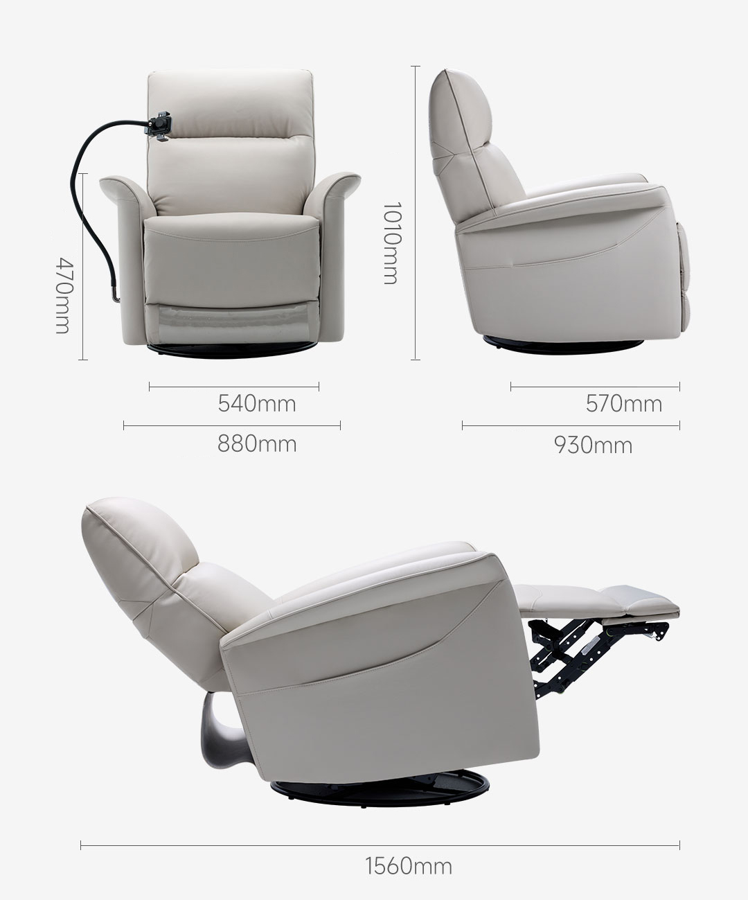 Ghe sofa dien da nang Xiaomi 8H B12 bigmivn 15