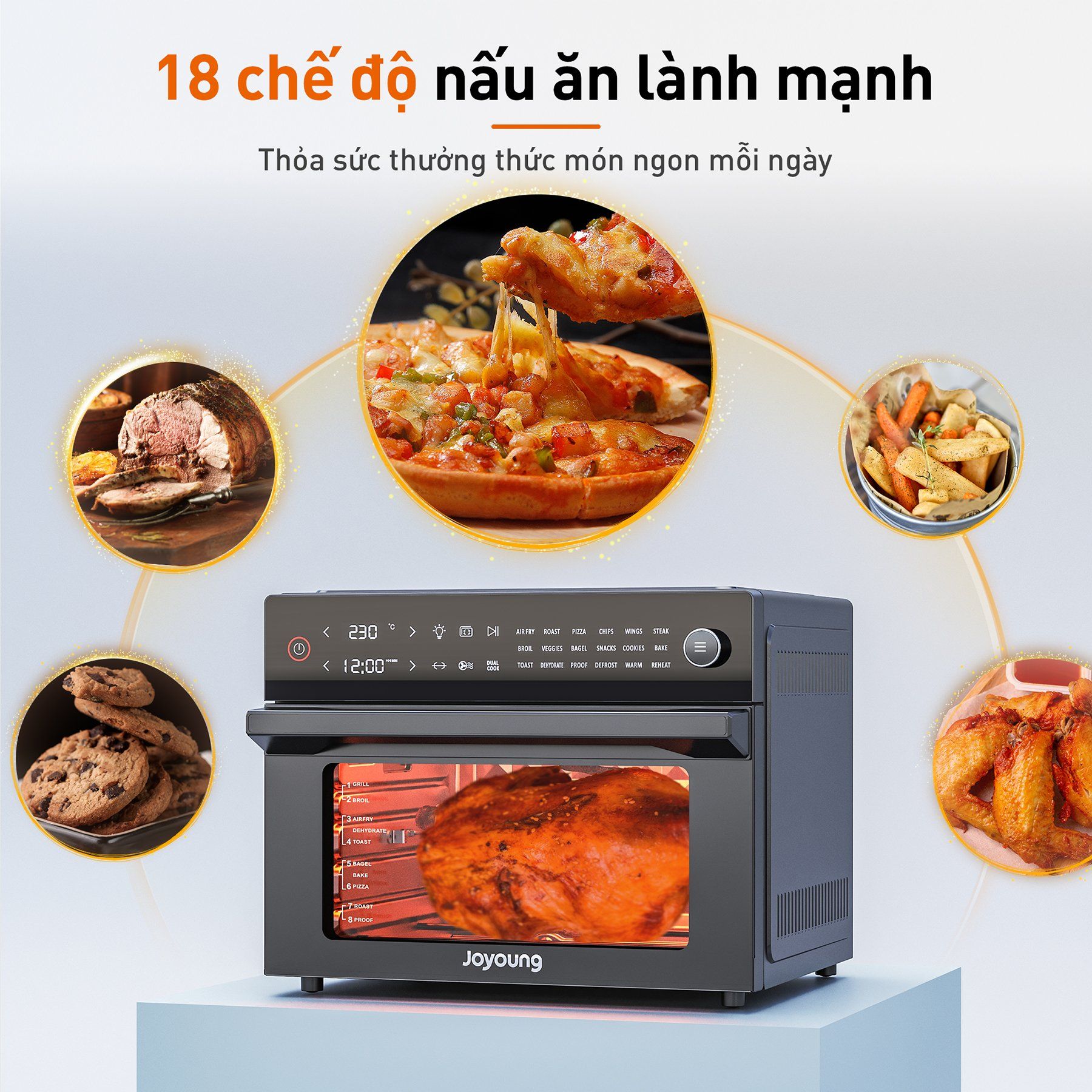 Lo chien nuong khong dau Joyoung KX30 V583 DE01 bigmivn 6