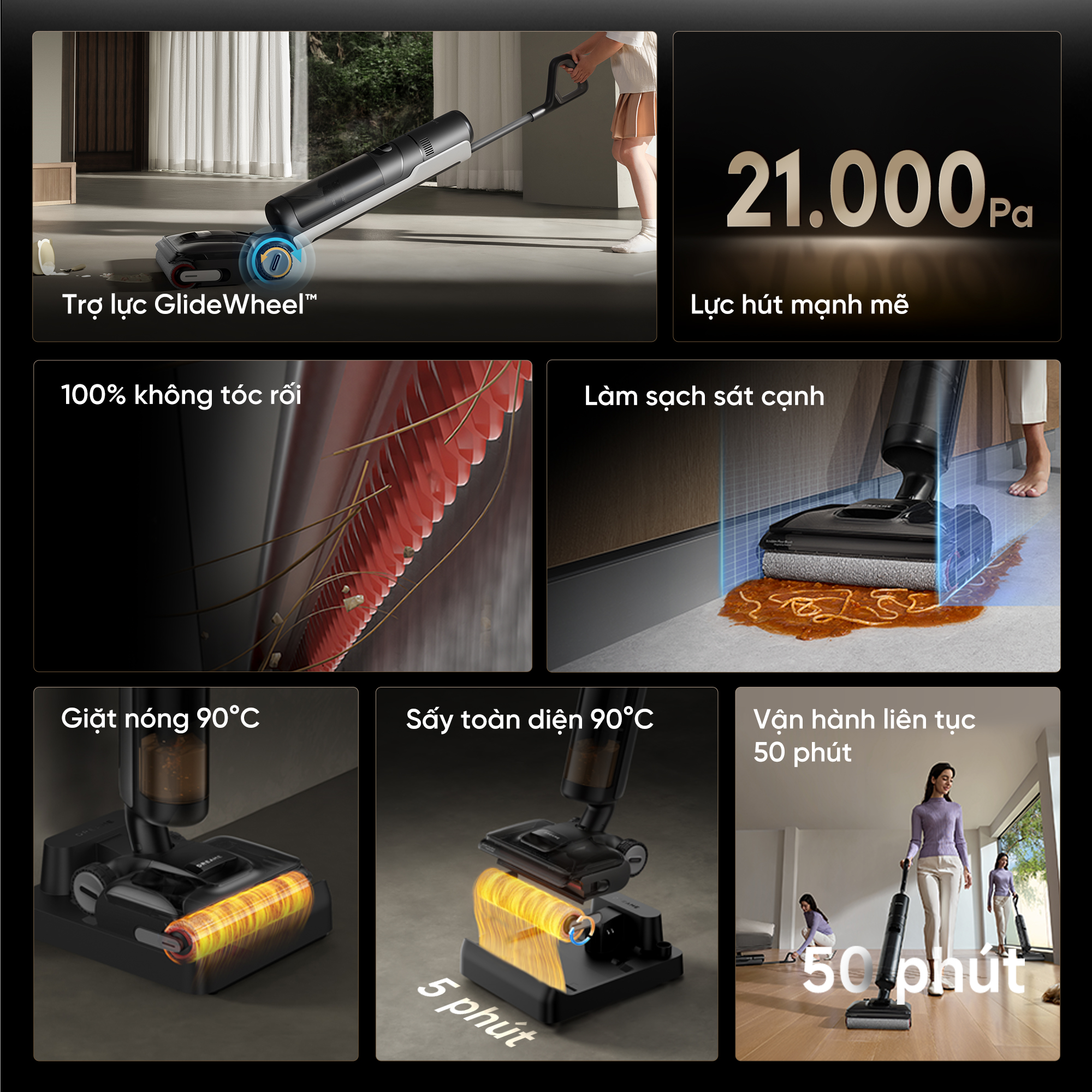 May hut bui lau nha kho uot Dreame H13S Flexreach bigmivn 1