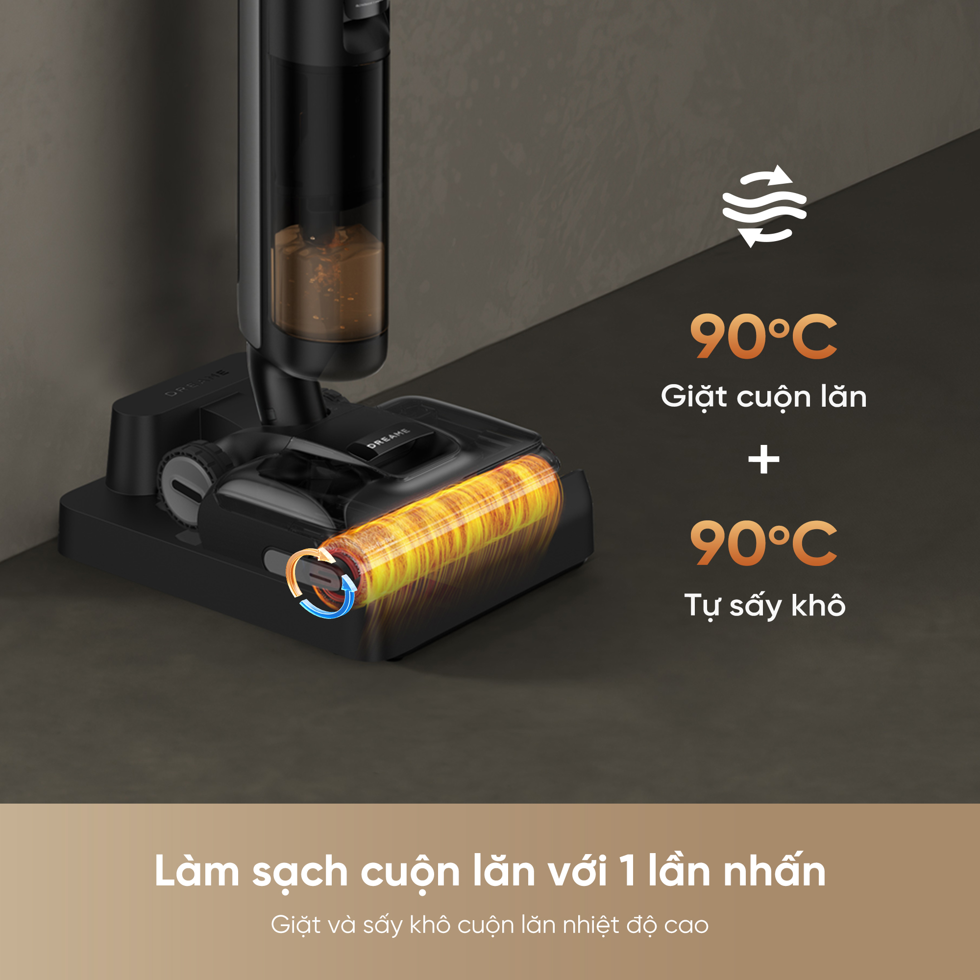 May hut bui lau nha kho uot Dreame H13S Flexreach bigmivn 5