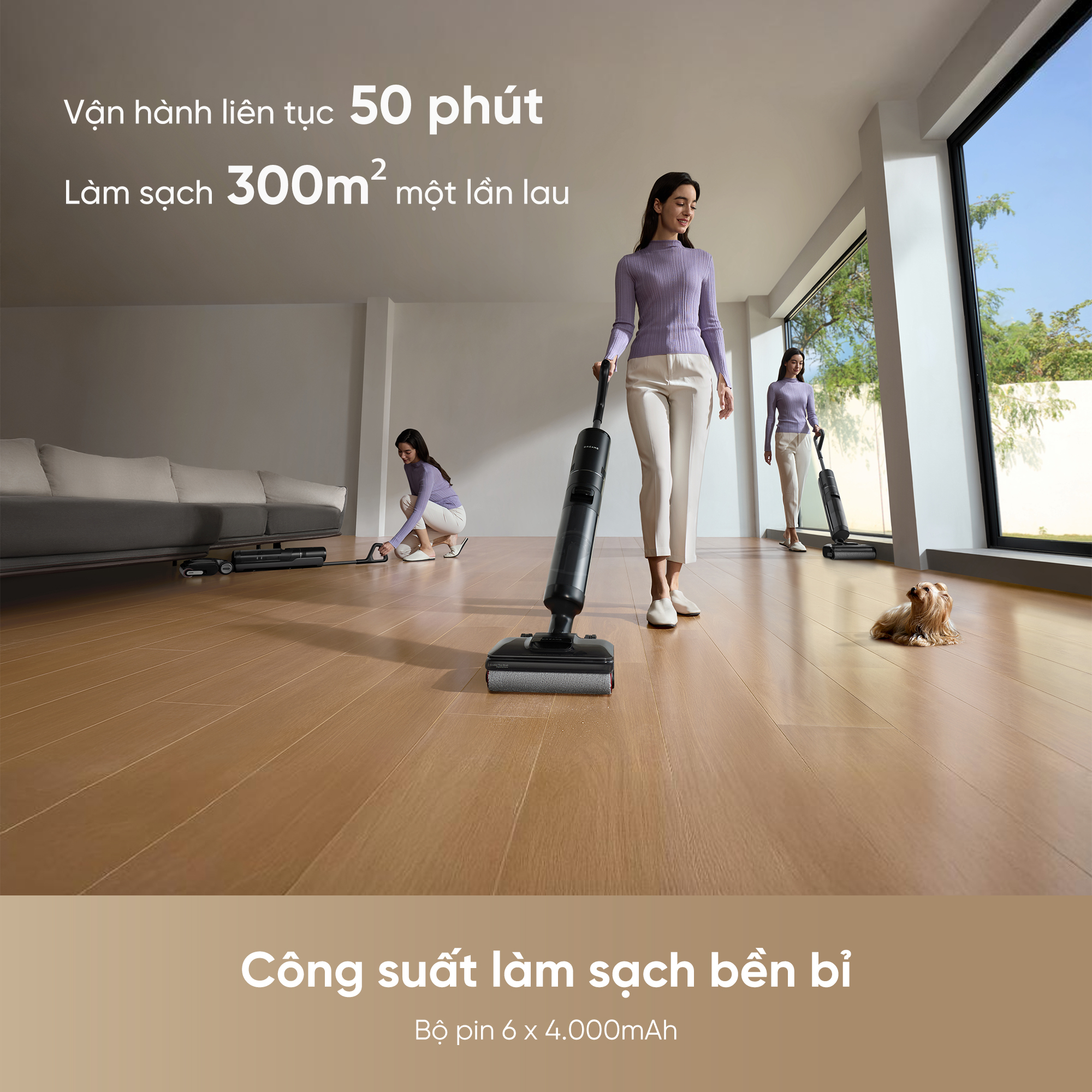 May hut bui lau nha kho uot Dreame H13S Flexreach bigmivn 8