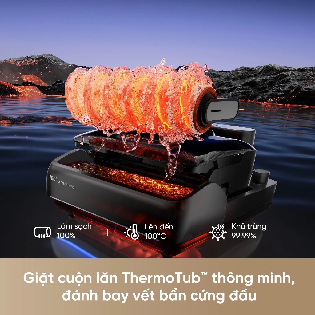 Máy hút bụi lau nhà khô ướt Dreame H15 Pro Foamwash (5) May hut bui lau nha kho uot Dreame H15 Pro Foamwash 5