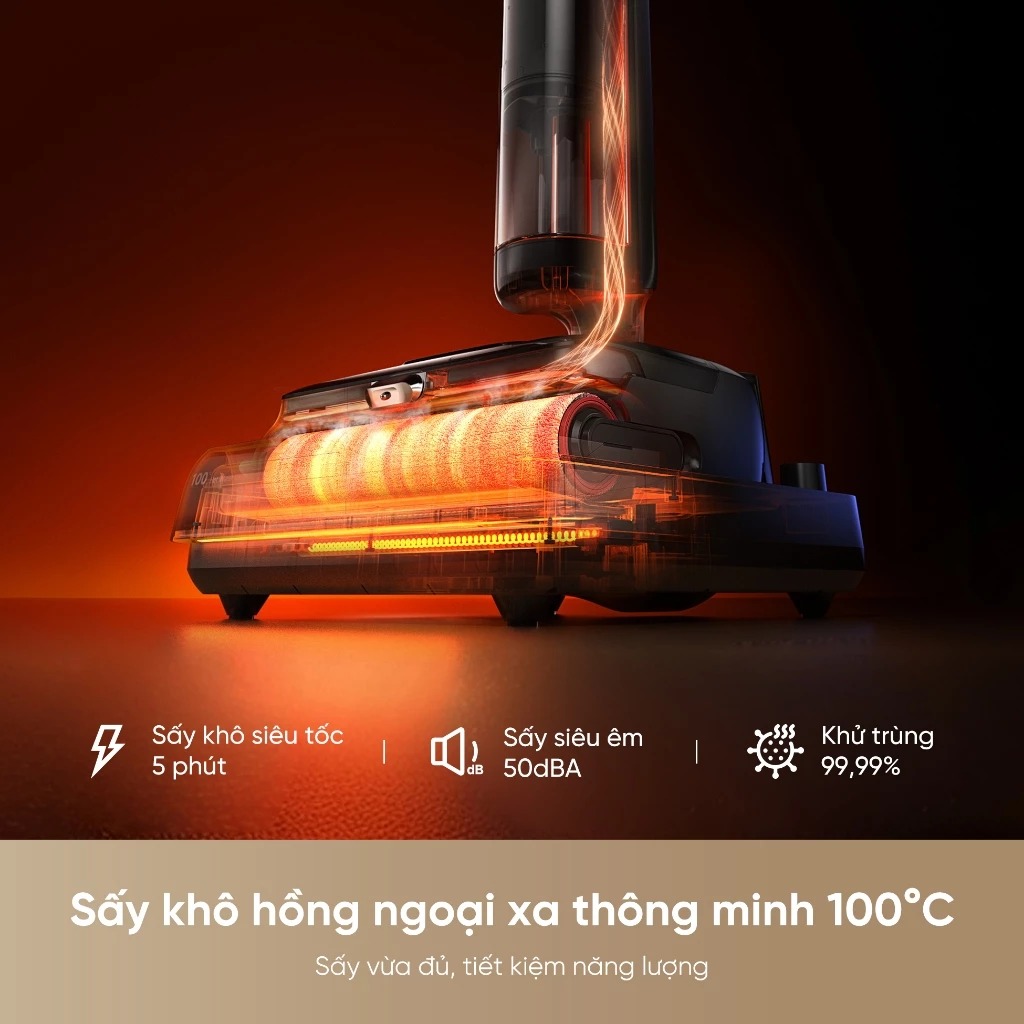 Máy hút bụi lau nhà khô ướt Dreame H15 Pro Foamwash (7) May hut bui lau nha kho uot Dreame H15 Pro Foamwash 7