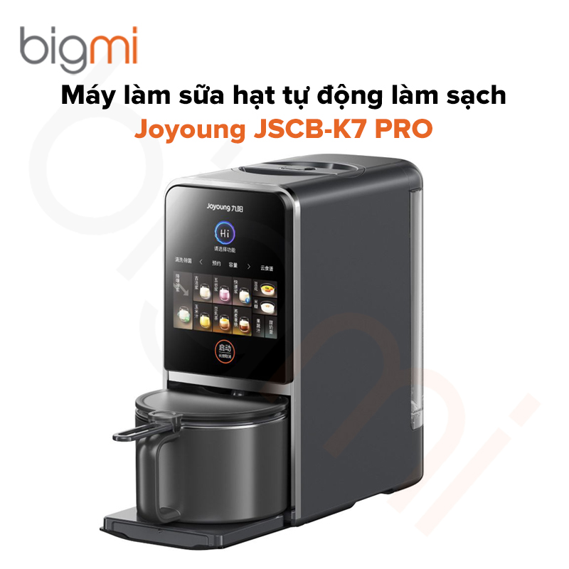 Máy làm sữa hạt tự động làm sạch Joyoung JSCB-K7 PRO