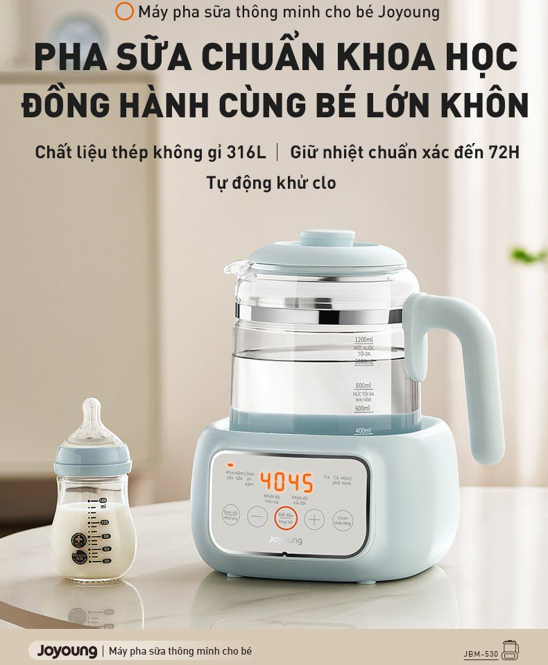 May pha sua thong minh cho be JOYOUNG JBM 530 bigmivn