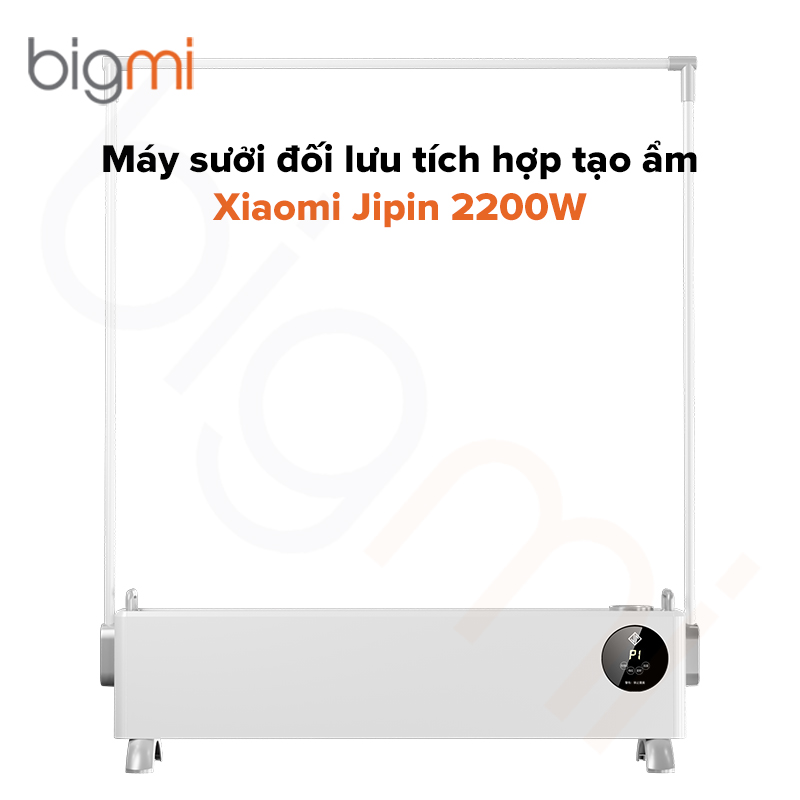 Máy sưởi đối lưu Xiaomi Jipin 2200W tích hợp tạo ẩm bigmivn fn