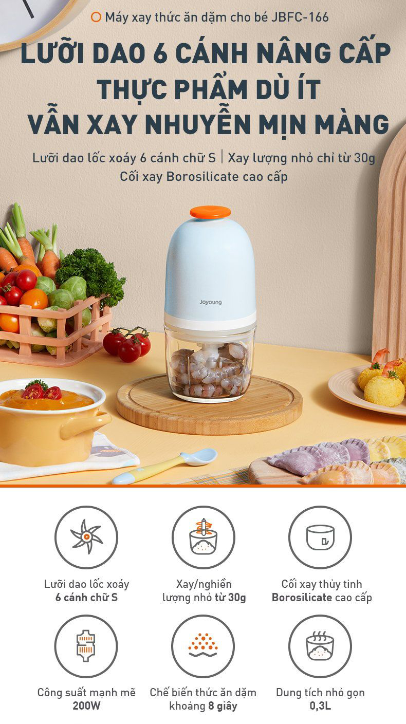 May xay an dam cho be Joyoung JBFC 166 bigmivn