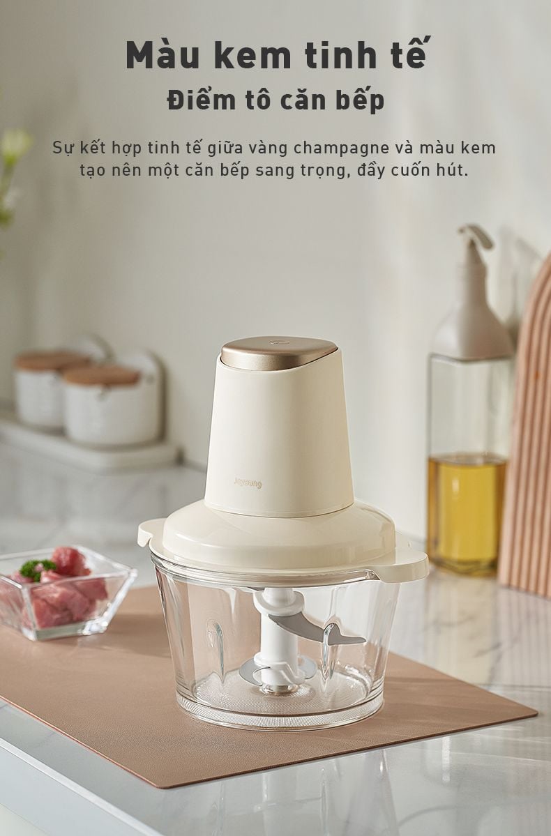 Máy xay thực phẩm Joyoung JFC-305 | Dung tích 1.8L | Công suất 300W - Chính hãng 13 May xay thuc pham Joyoung JFC 305 bigmivn 11