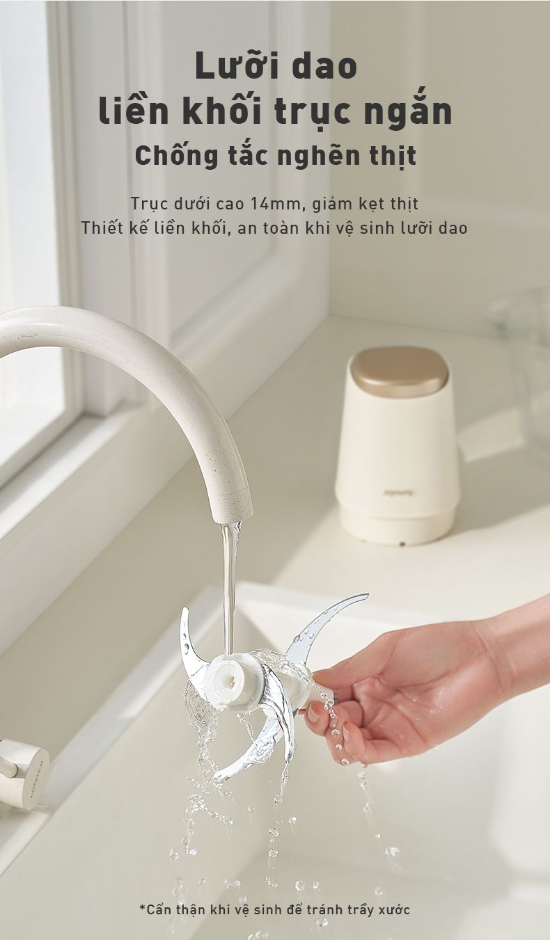 Máy xay thực phẩm Joyoung JFC-305 | Dung tích 1.8L | Công suất 300W - Chính hãng 9 May xay thuc pham Joyoung JFC 305 bigmivn 7