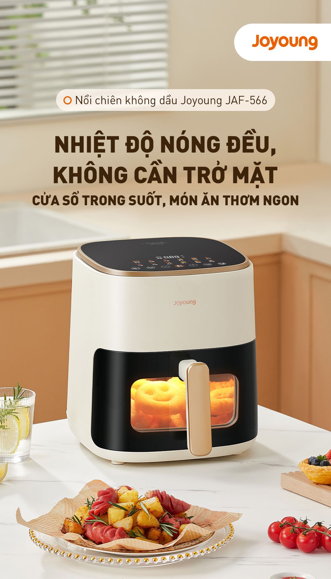 Noi chien khong dau 5L Joyoung JAF 566 bigmivn