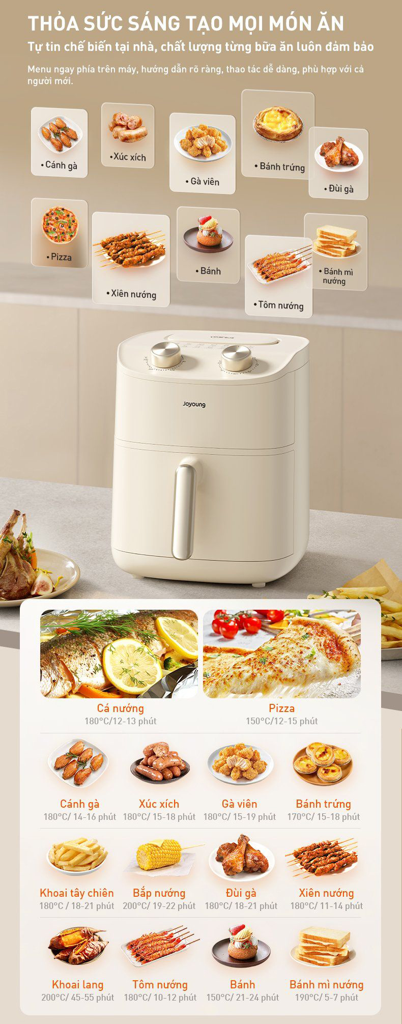 Noi chien khong dau 6L Joyoung JAF 612 Cong suat 1700W bigmivn 11