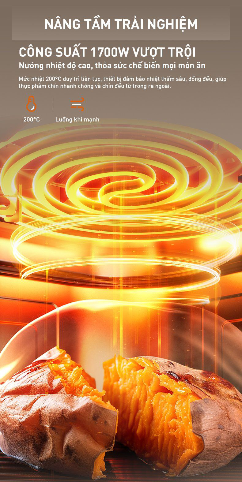 Noi chien khong dau 6L Joyoung JAF 612 Cong suat 1700W bigmivn 5