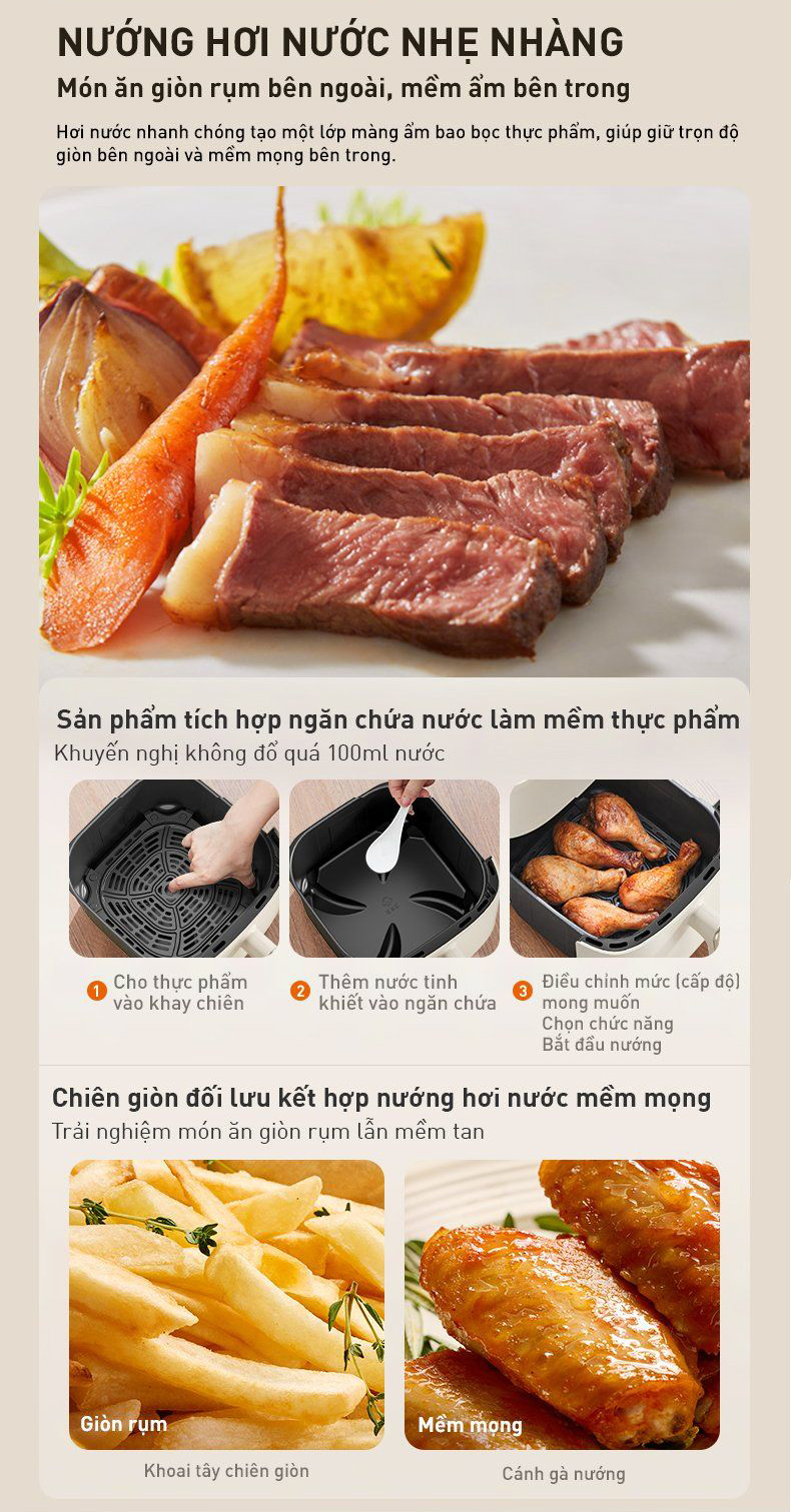 Noi chien khong dau 6L Joyoung JAF 612 Cong suat 1700W bigmivn 9