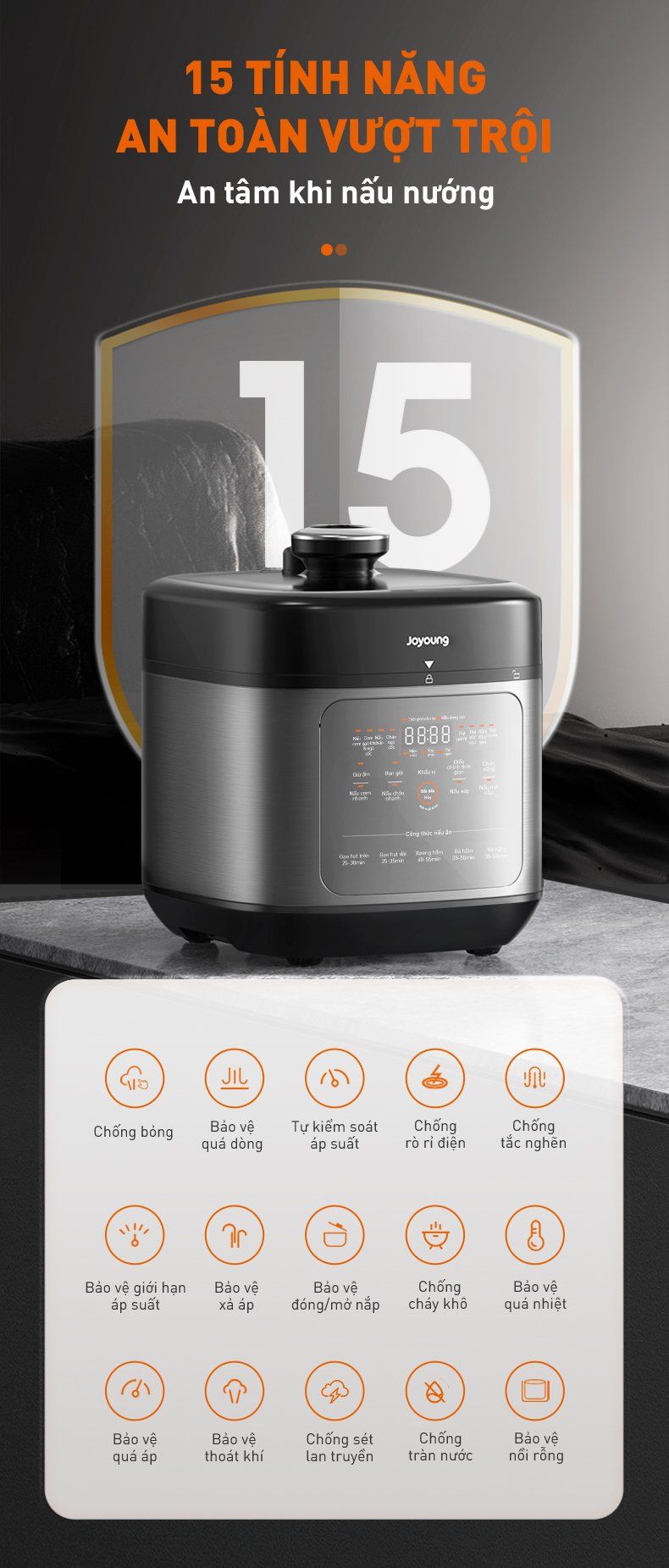 Noi com ap suat da nang Joyoung JHPC 5100 5L 1.8L nau com bigmivn 10