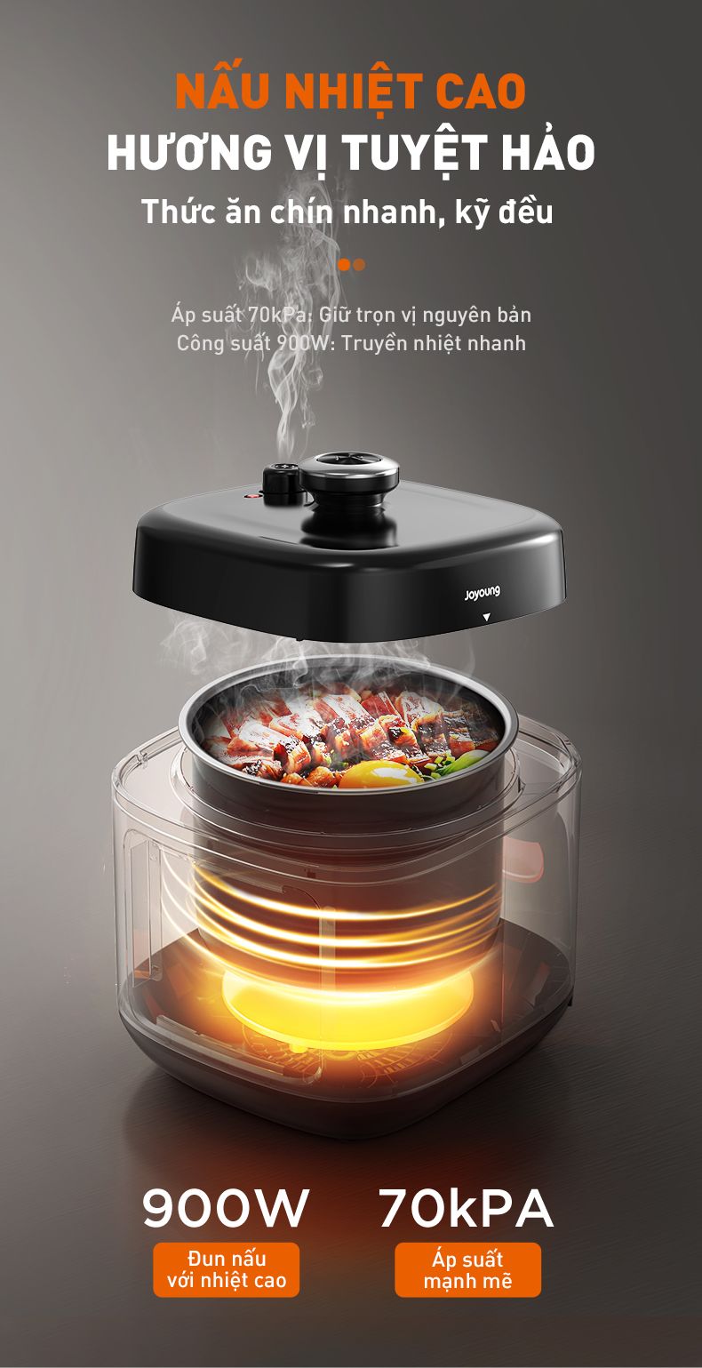 Noi com ap suat da nang Joyoung JHPC 5100 5L 1.8L nau com bigmivn 4