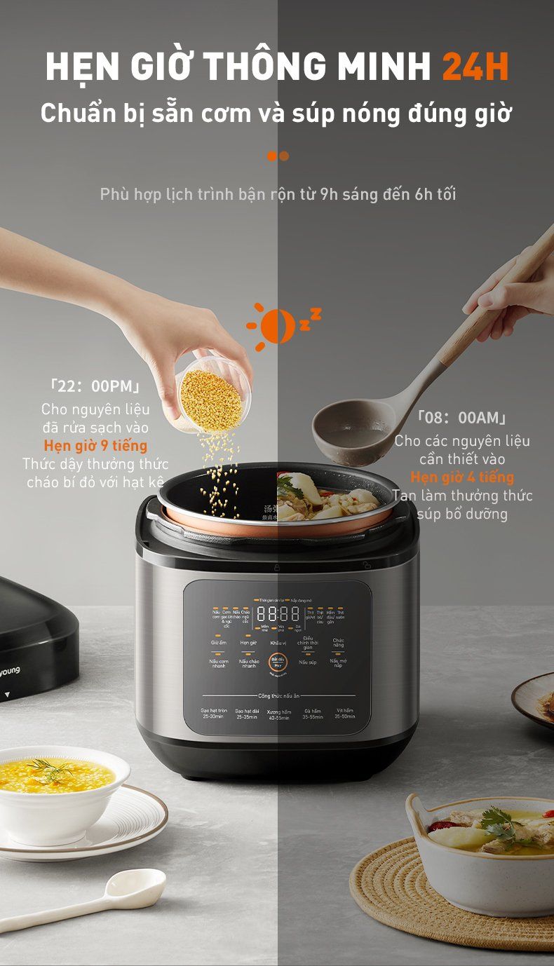 Noi com ap suat da nang Joyoung JHPC 5100 5L 1.8L nau com bigmivn 6