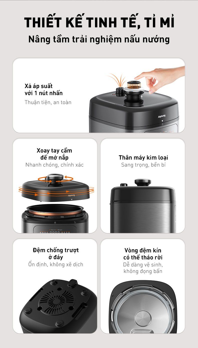 Noi com ap suat da nang Joyoung JHPC 5100 5L 1.8L nau com bigmivn 8
