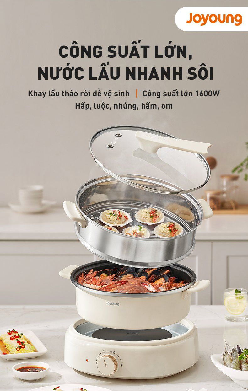 Noi lau da nang 3 trong 1 Joyoung JHP 525 bigmivn
