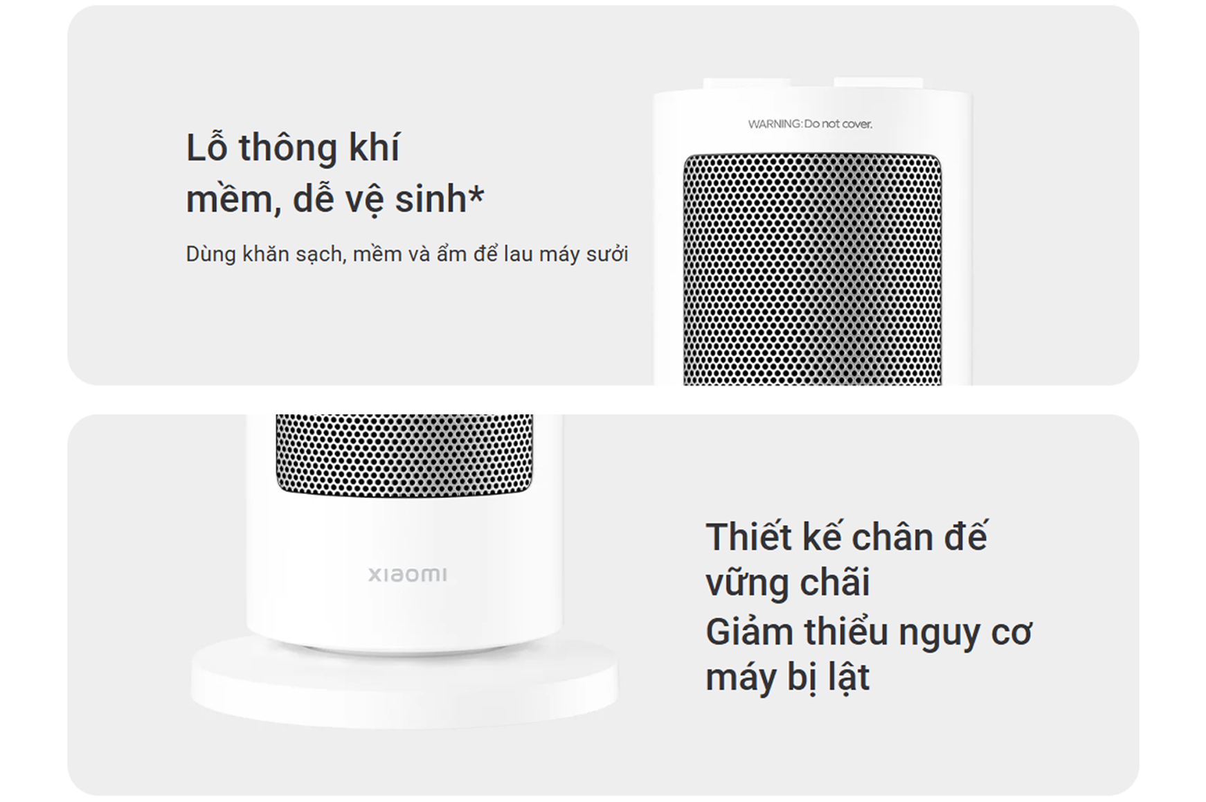 Quat suoi gom PTC Xiaomi Fan Heater EU 2000W LSNFJ03ZMEU bigmivn 10