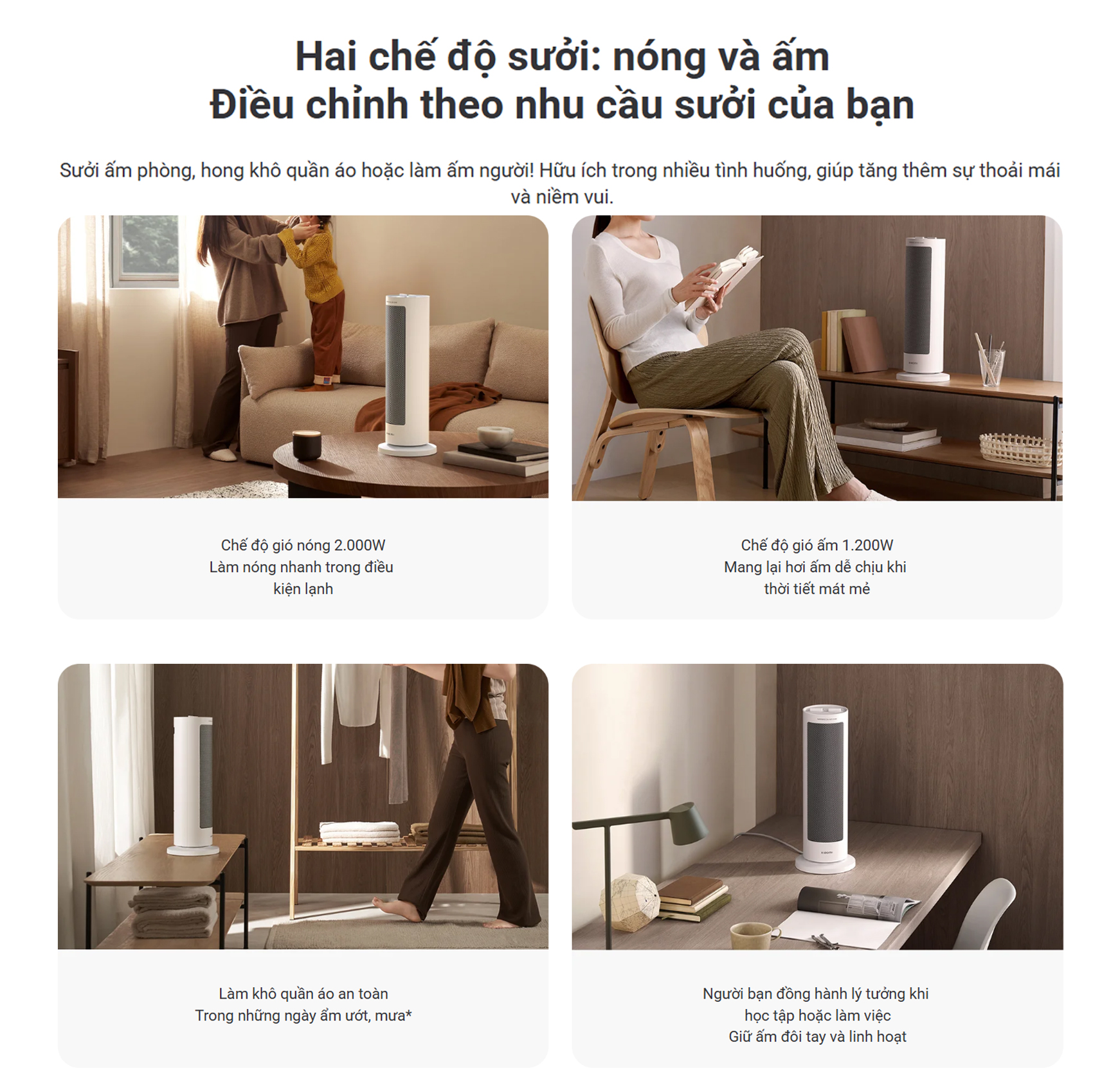 Quat suoi gom PTC Xiaomi Fan Heater EU 2000W LSNFJ03ZMEU bigmivn 8