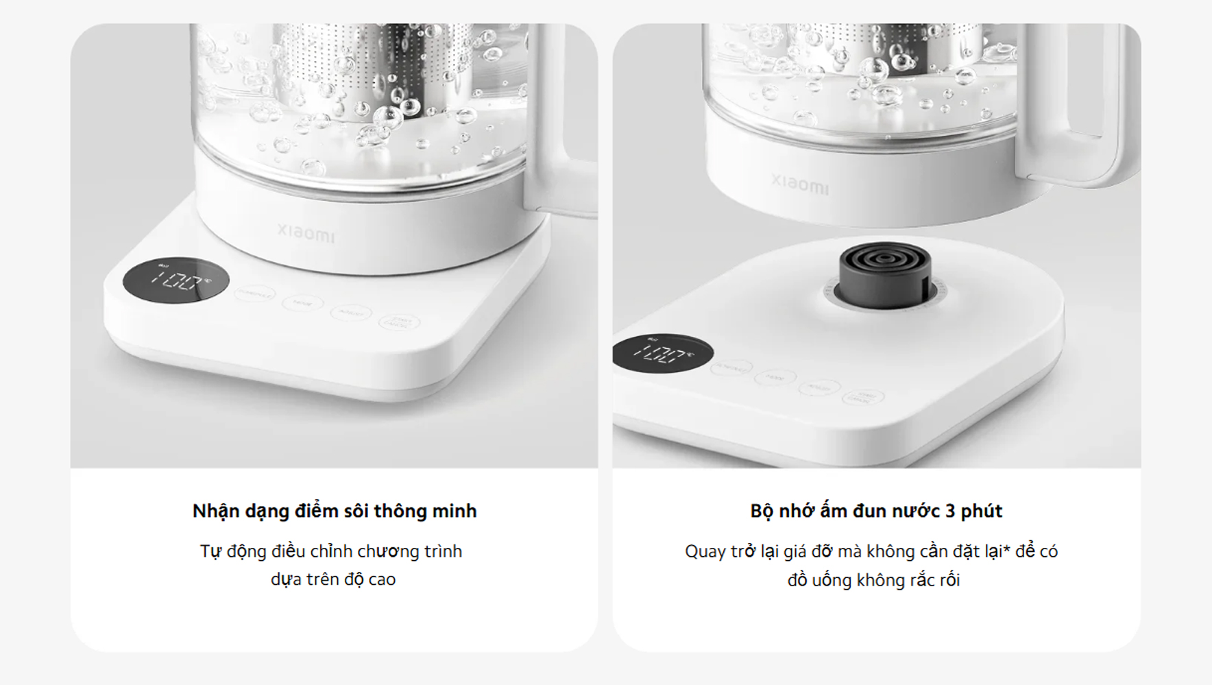 Ấm đun nước đa năng Xiaomi Multifunctional Kettle 1.5L EU - Chính hãng 8 Xiaomi Multifunctional Kettle 1.5L bigmivn 7