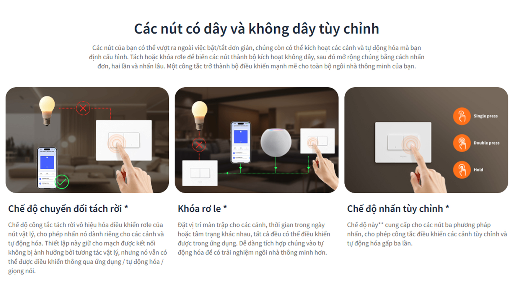 Cong tac den ngang Aqara Light Switch H2 Horizontal bigmivn 8