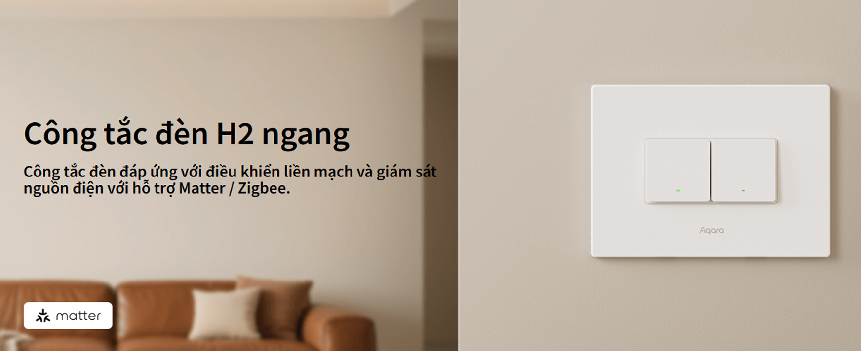 Cong tac den ngang Aqara Light Switch H2 Horizontal bigmivn
