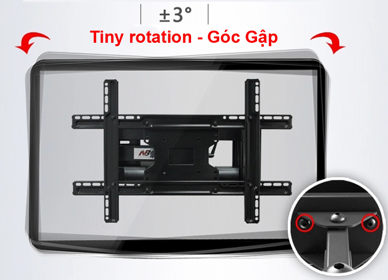 Giá treo tivi 50 - 100 inch North Bayou NB SP5 (6)