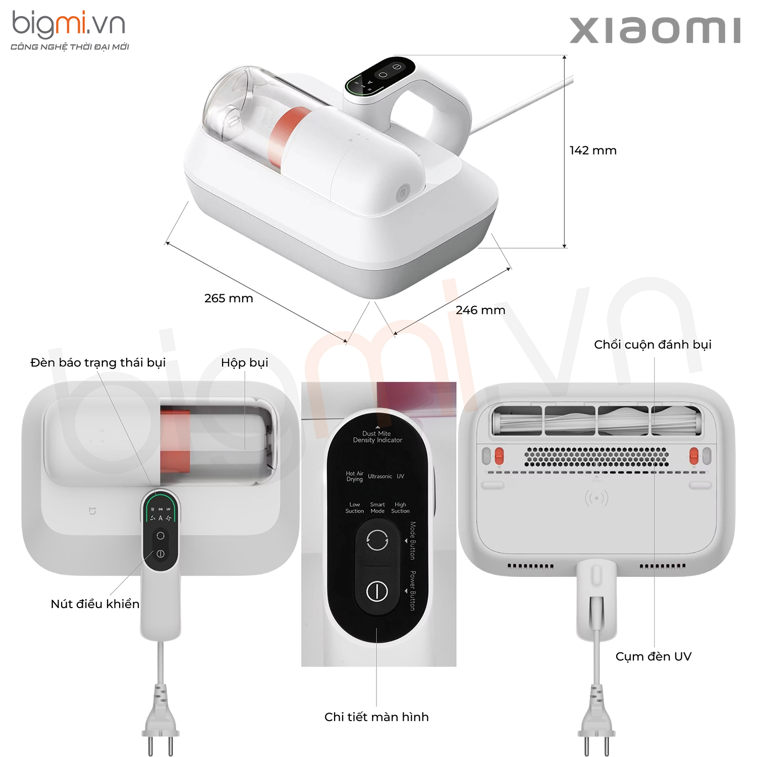 HDSD Xiaomi Dust Mite Vacuum Cleaner Pro