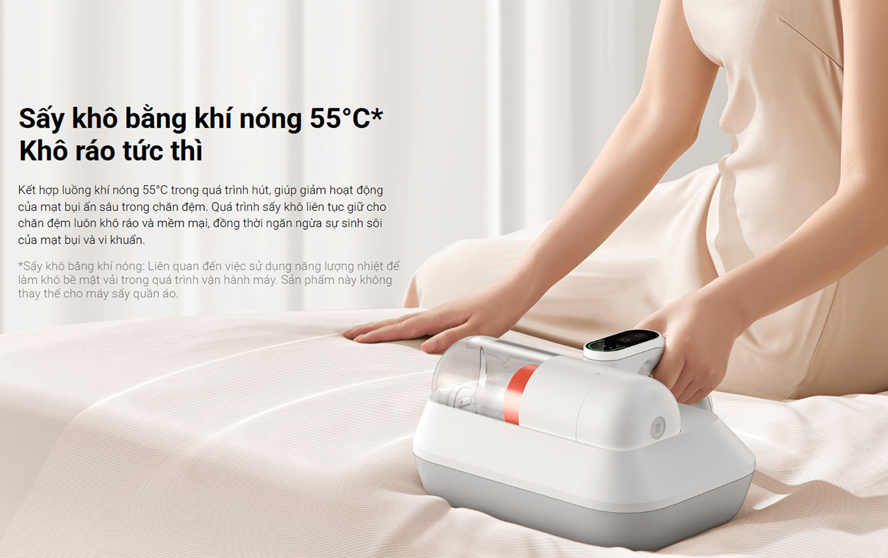 May hut bui giuong nem Xiaomi Dust Mite Vacuum Cleaner Pro bigmivn 7