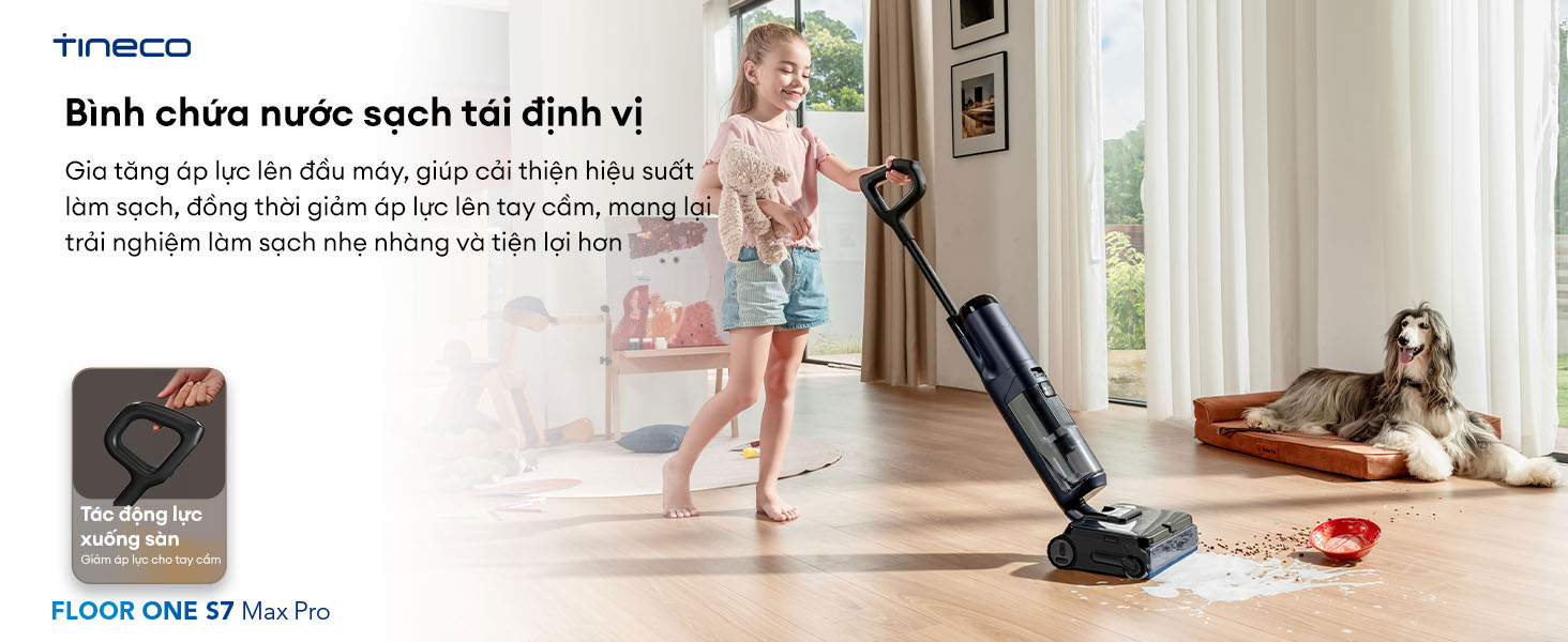 May hut bui lau nha Tineco Floor One S7 Max Pro bigmivn 8
