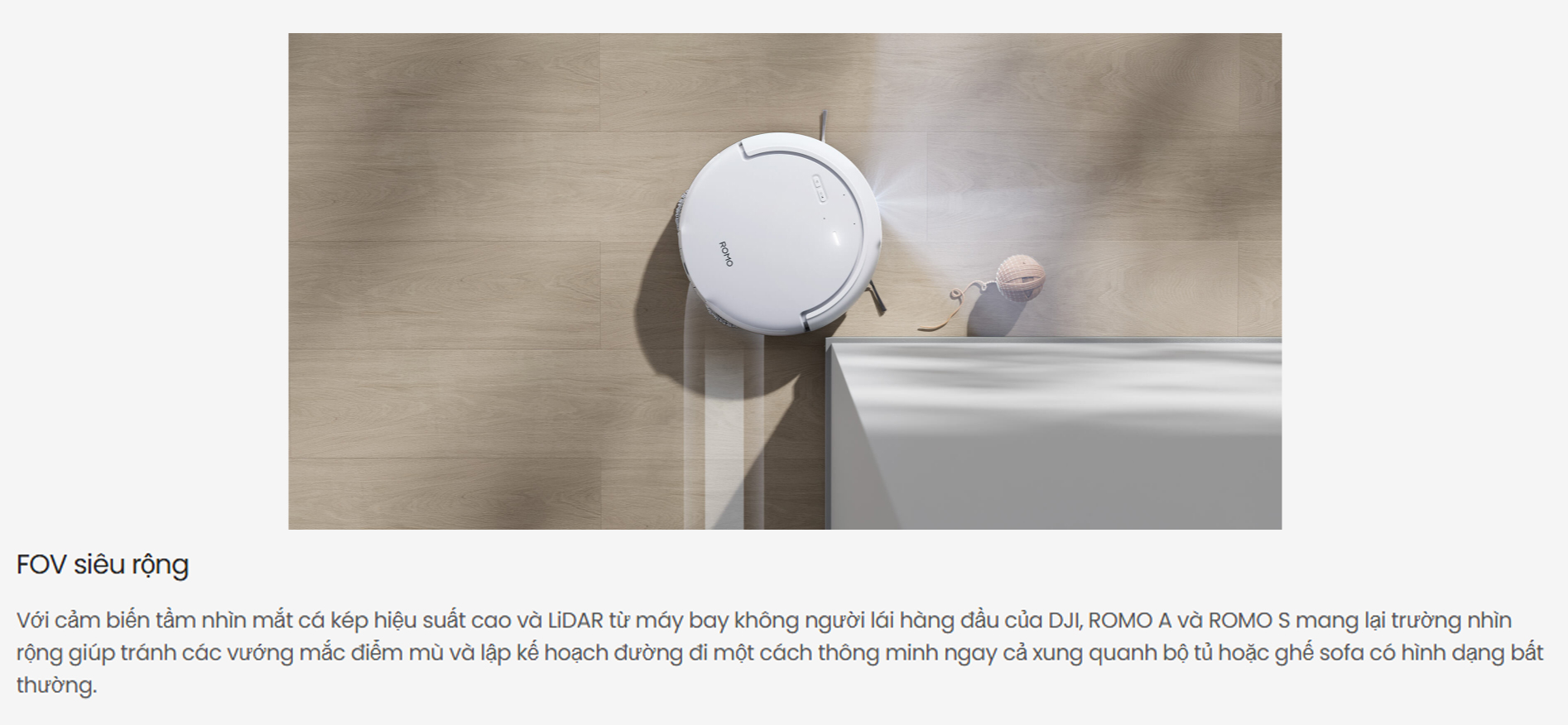 Robot hut bui lau nha DJI ROMO A bigmivn 4