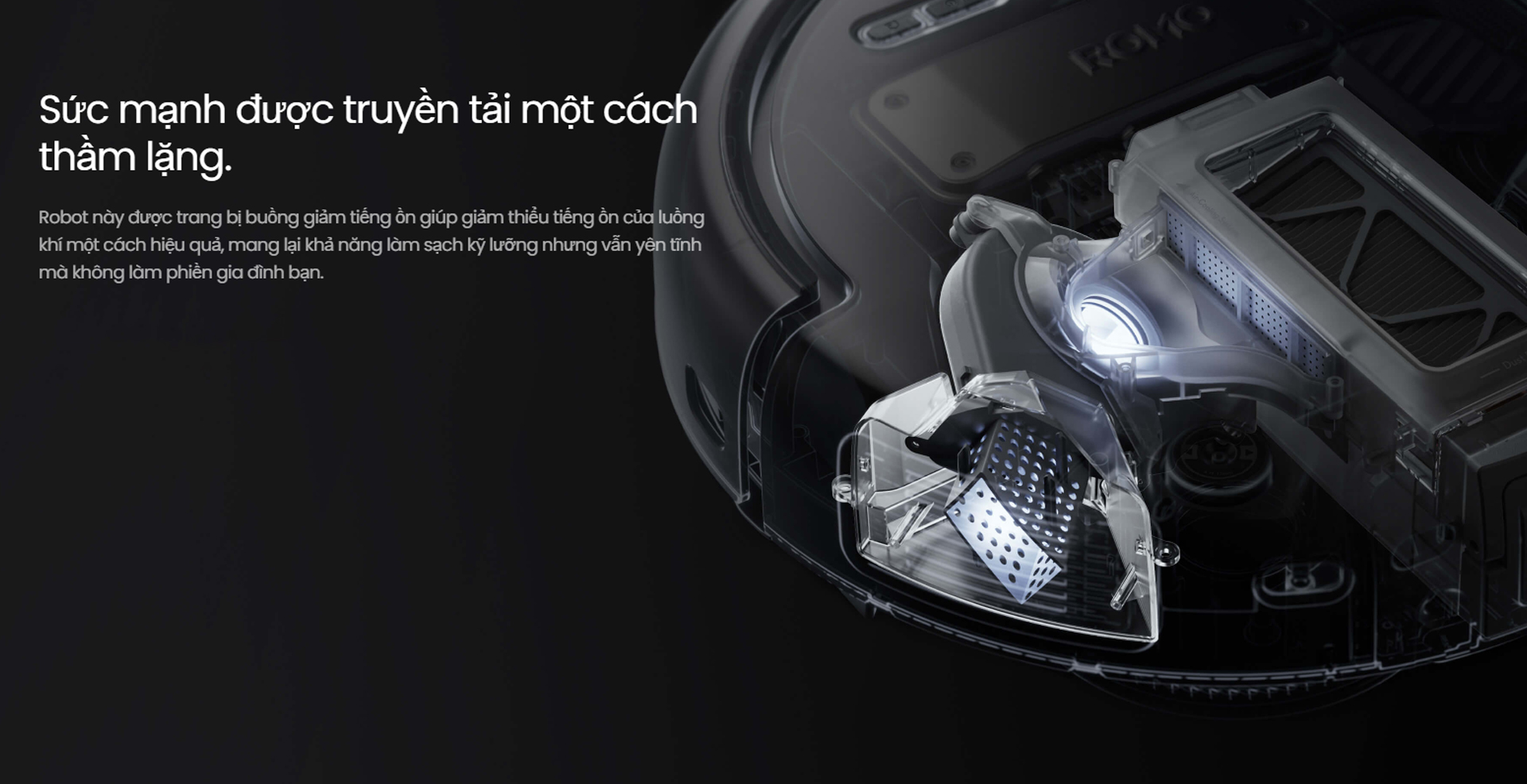 Robot hút bụi lau nhà DJI ROMO P - Chính Hãng 12 Robot hut bui lau nha DJI ROMO P bigmivn 10