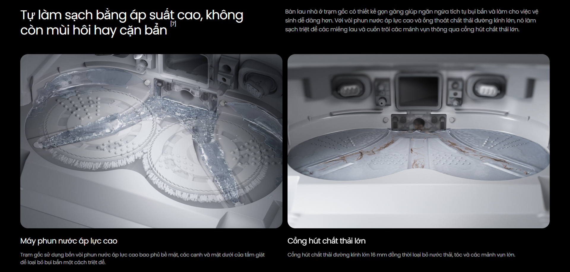 Robot hút bụi lau nhà DJI ROMO P - Chính Hãng 14 Robot hut bui lau nha DJI ROMO P bigmivn 11