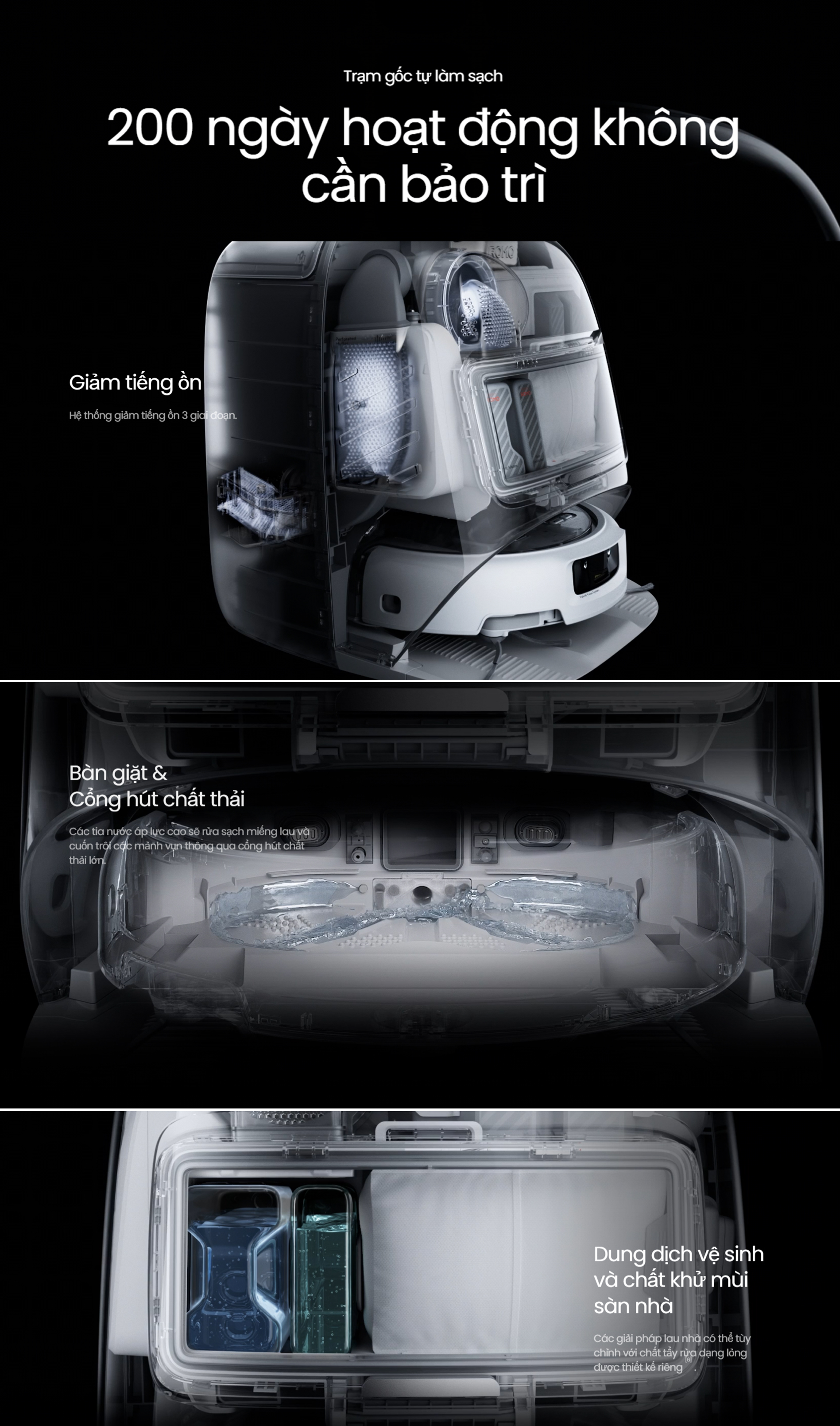 Robot hút bụi lau nhà DJI ROMO P - Chính Hãng 15 Robot hut bui lau nha DJI ROMO P bigmivn 12