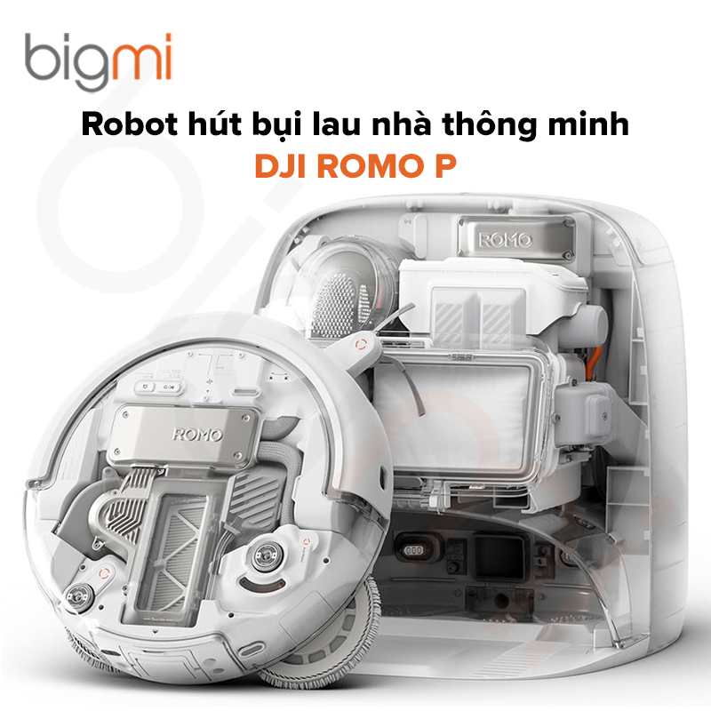 Robot hút bụi lau nhà DJI ROMO P