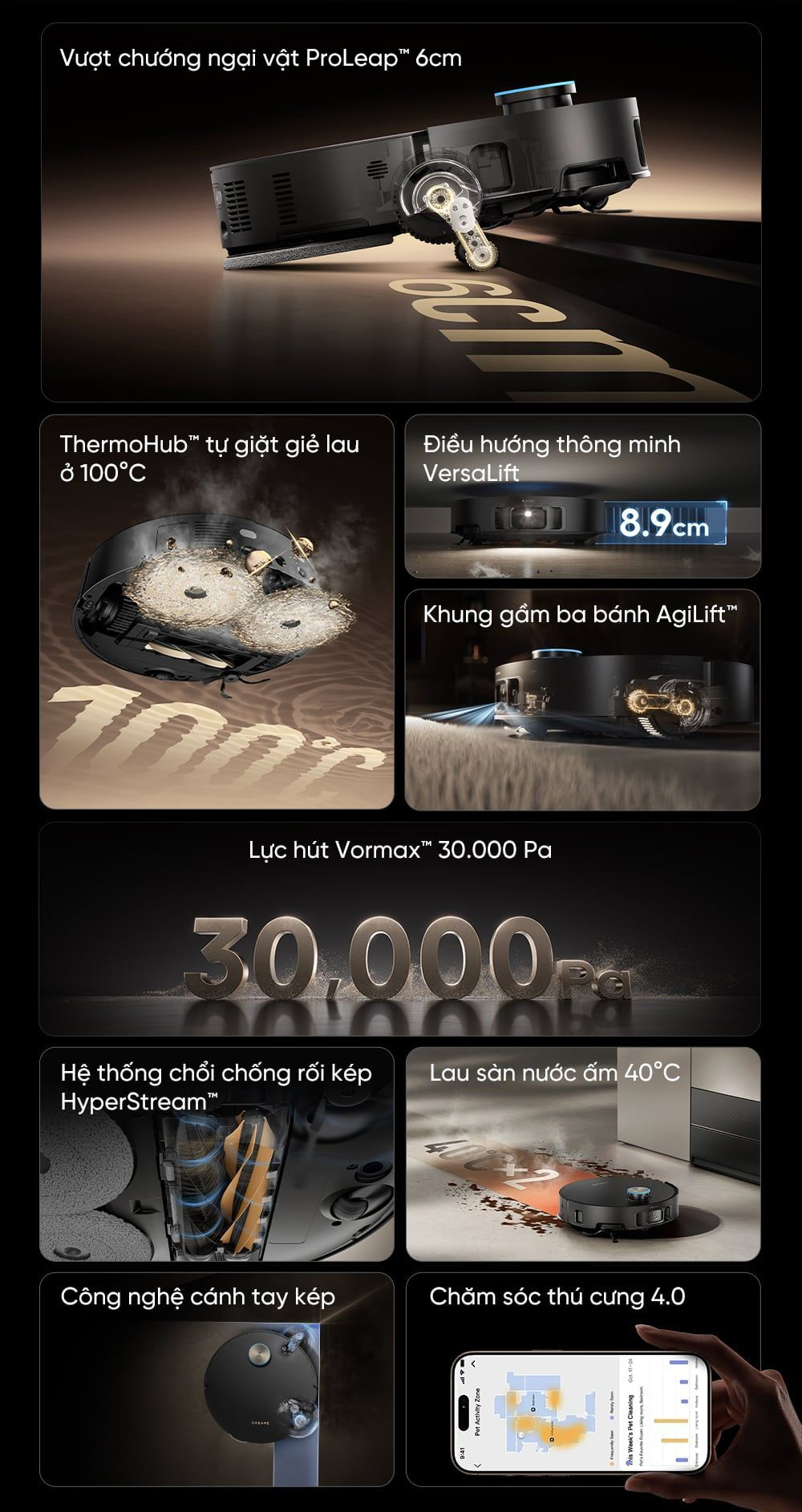 Robot hut bui lau nha Dreame X50 Pro Ultra bigmivn 1