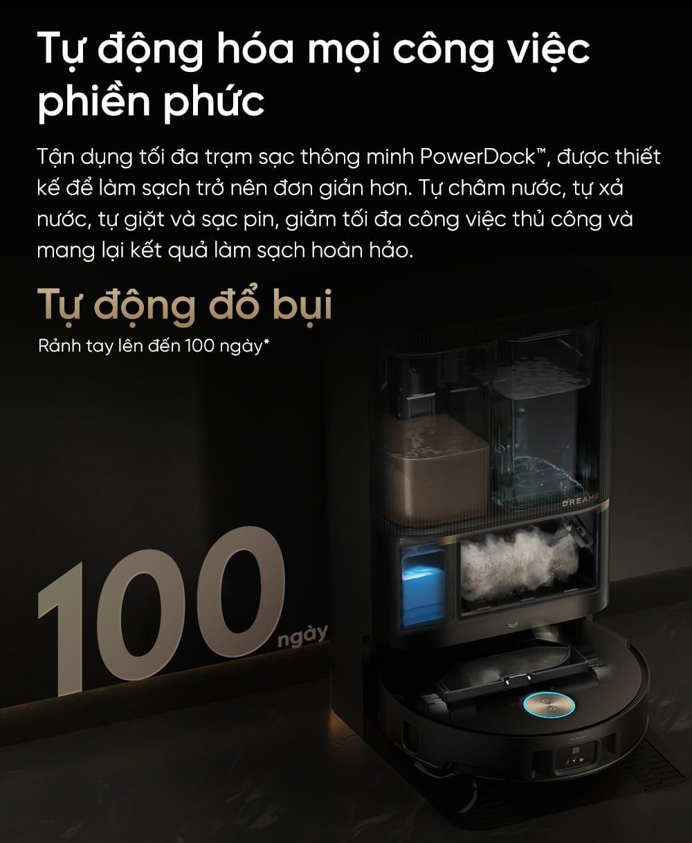 Robot hut bui lau nha Dreame X50 Pro Ultra bigmivn 12