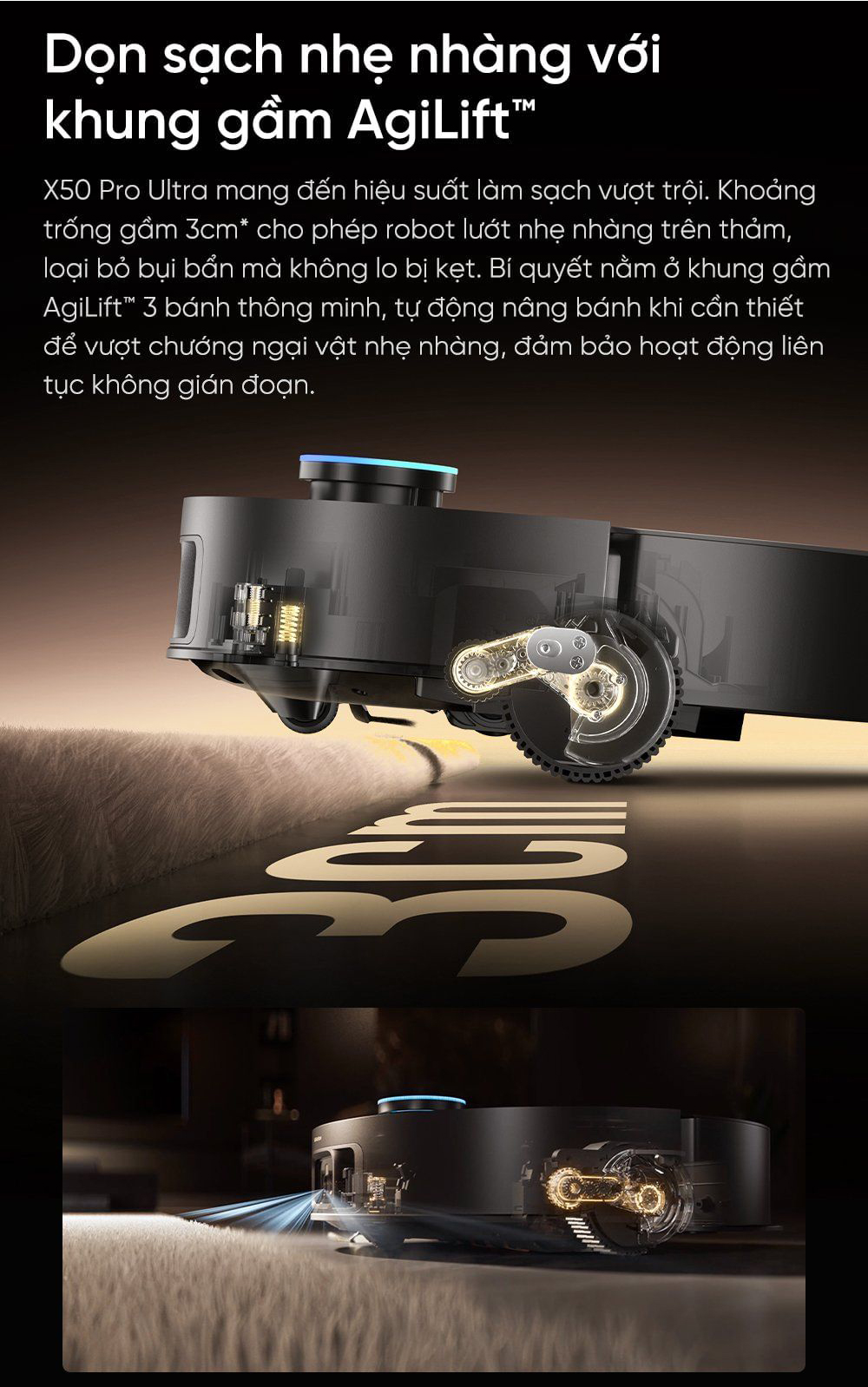 Robot hut bui lau nha Dreame X50 Pro Ultra bigmivn 3