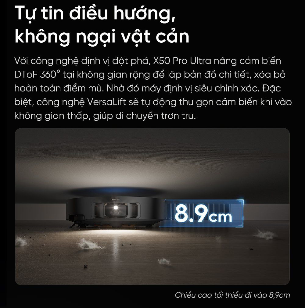 Robot hut bui lau nha Dreame X50 Pro Ultra bigmivn 5