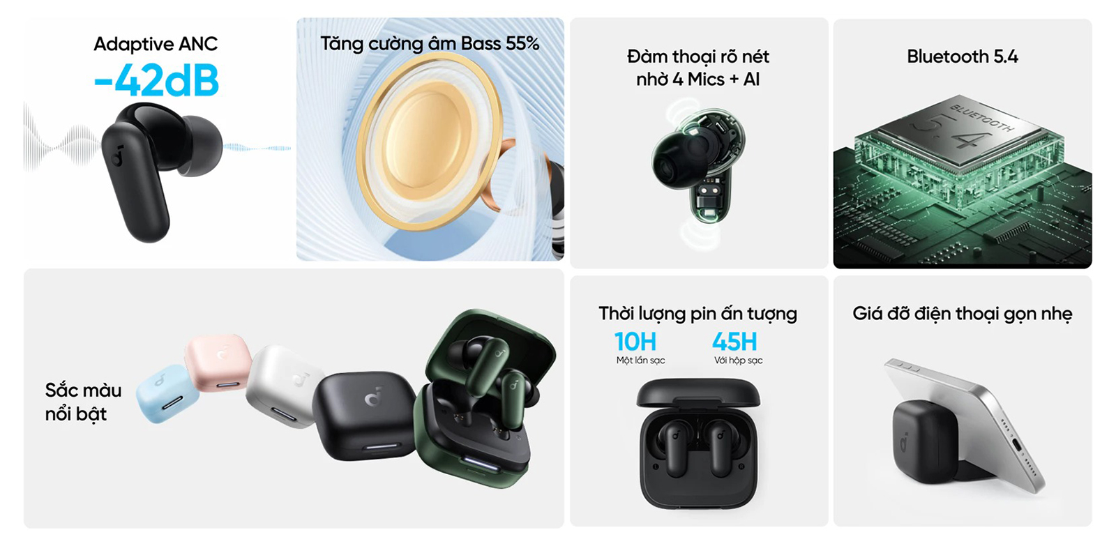 Tai nghe Bluetooth ANC Anker Soundcore R50i NC bigmivn 1