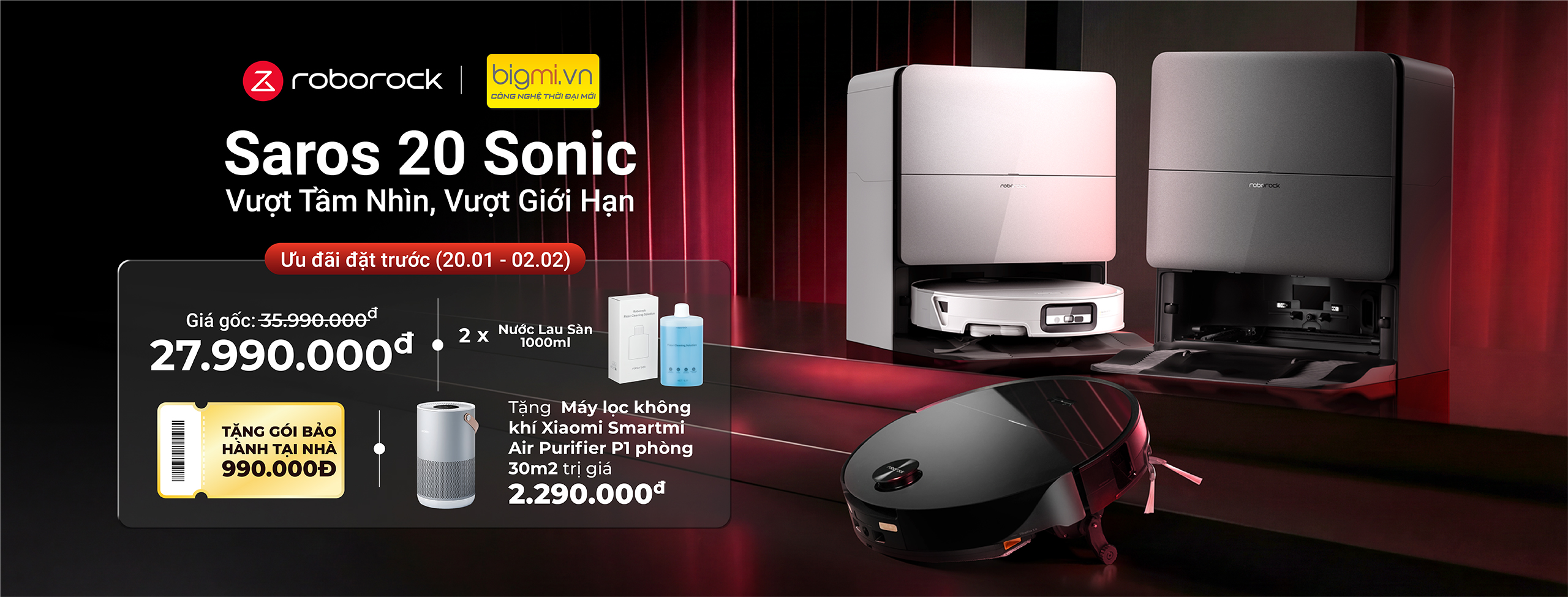 Banner Saros 20 Sonic