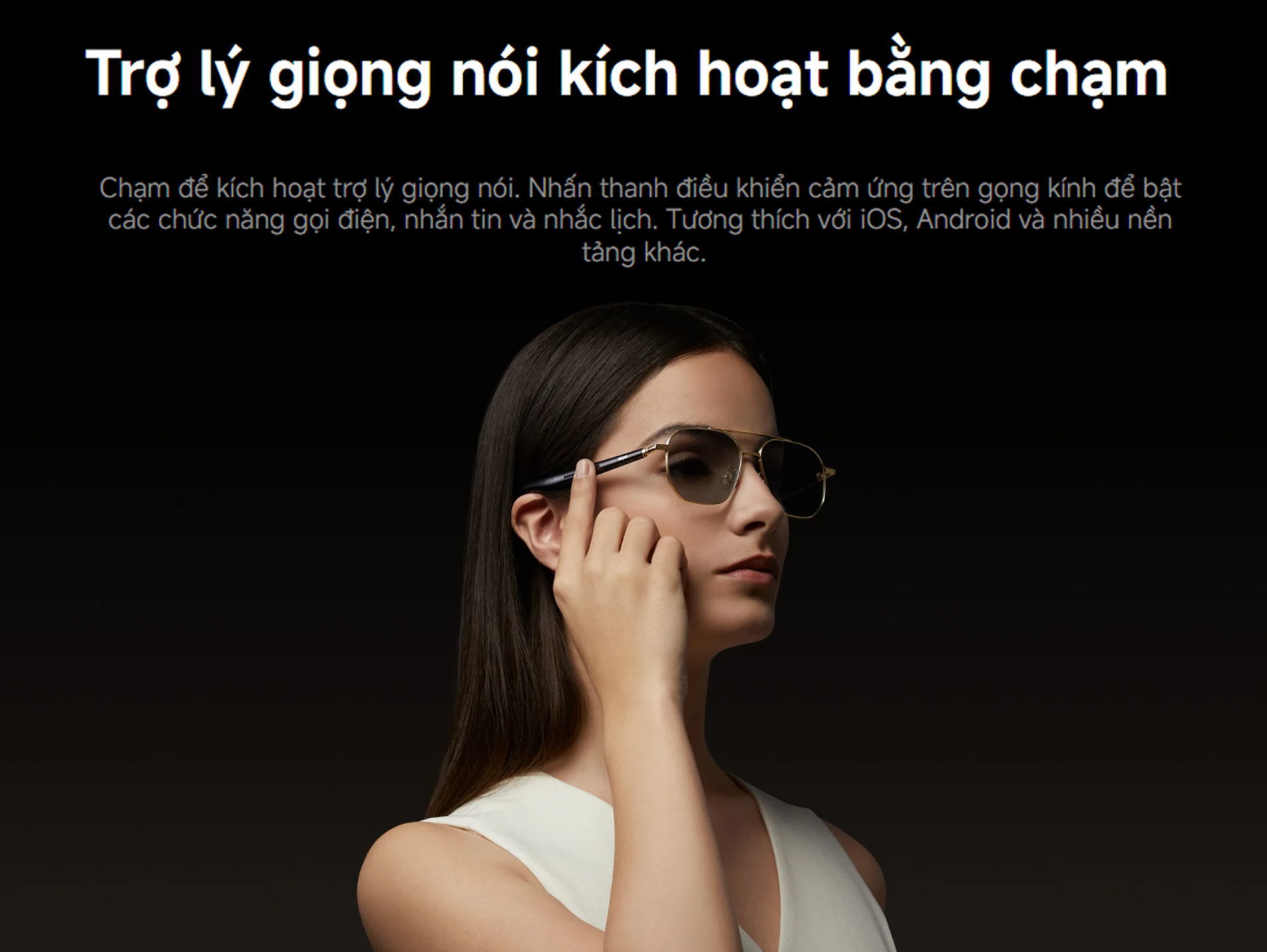 Kinh am thanh thong minh Mijia Smart Audio Glasses bigmivn 2