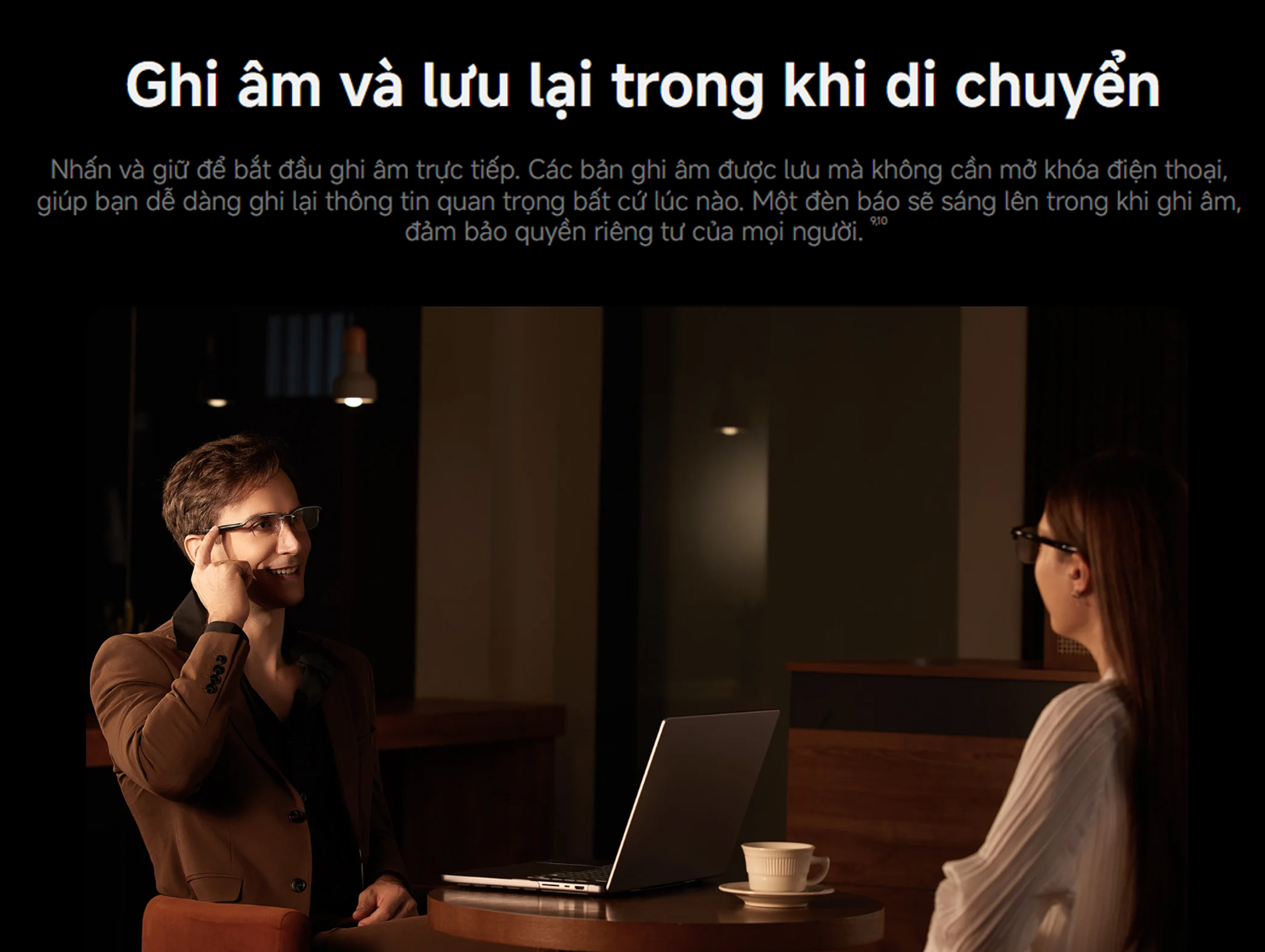 Kinh am thanh thong minh Mijia Smart Audio Glasses bigmivn 3