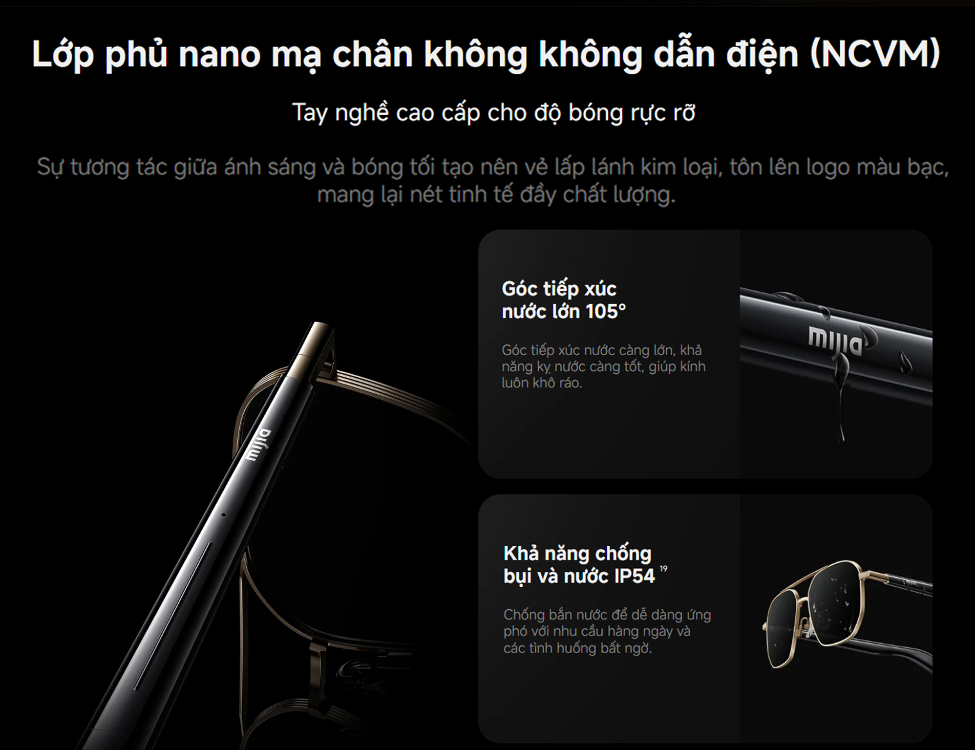 Kinh am thanh thong minh Mijia Smart Audio Glasses bigmivn 8